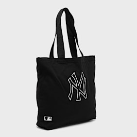New Era MLB Light Canvas Tote Bag New York Yankees black