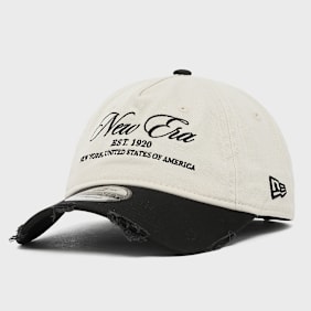New Era Wash Distress 9Twenty® Af beige