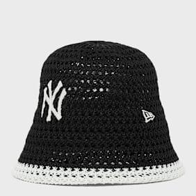 New Era Female Knitted Bucket schwarz