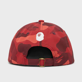 A Bathing Ape Color Camo Bape Sta Panel Cap rot
