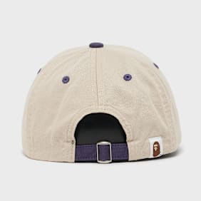 A Bathing Ape Logo Cap beige