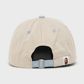 A Bathing Ape Logo Cap beige