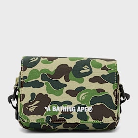 A Bathing Ape ABC Camo Mini Shoulder Bag grün