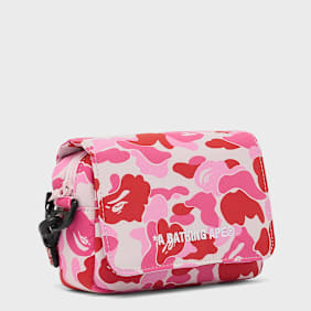 A Bathing Ape ABC Camo Mini Shoulder Bag rosa