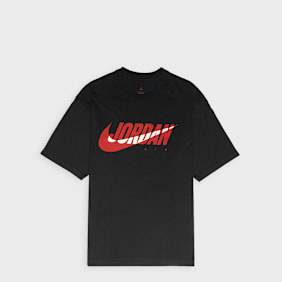 Jordan Brooklyn Essentials Swoosh 85 Short-Sleeve Crew T-Shirt zwart