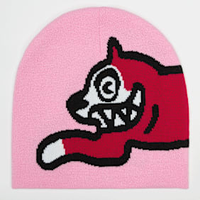 ICECREAM Running Dog Beanie lichtroze