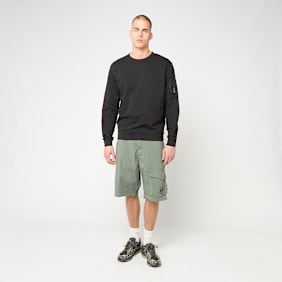 C. P. Company Sweatshirts Crew Neck schwarz