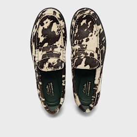Clarks Craftjames Loafer "Animal Print" brown