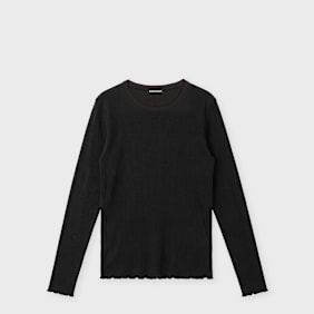 Our Legacy Elongated Longsleeve schwarz