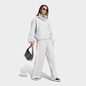 adidas Originals Checkered Track Pant Grau