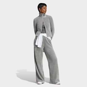 adidas Originals Premium Essential Wide Leg Pants grey