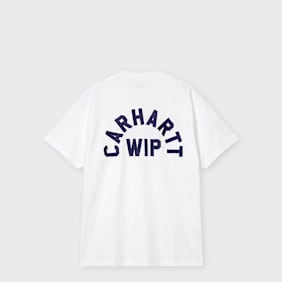 Carhartt WIP S/S Arch Script T-Shirt white