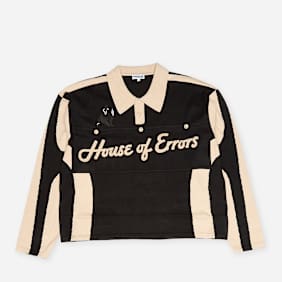 House of Errors Knitted Cat Burglar Rugby black
