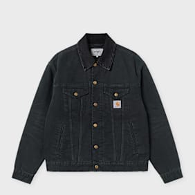 Carhartt WIP OG Trucker Jacket black / black stone canvas Undefined Color