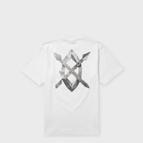 Daily Paper Origami Shield T-Shirt white