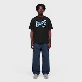 A Bathing Ape ABC Camo Bape Sta Tee black