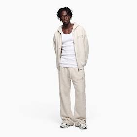 Hellstar Mirrorface Tattoo Logo Sweatpants Beige