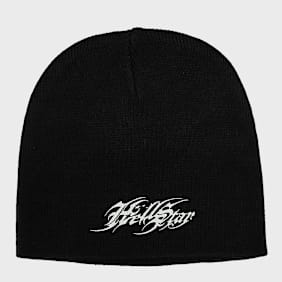 HELLSTAR Tattoo Logo Beanie black