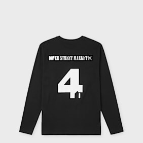 DSM Kei Ninomiya Unisex Football Back Print Longsleeve Tee Knit black Undefined Color