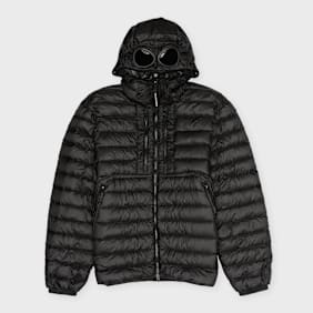 C. P. Company D.D. Shell Goggle Chest Pocket Jacket Schwarz