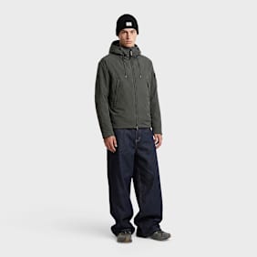 C. P. Company Pro-Tek Primaloft Silver Hooded Jacket black