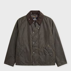 Barbour Barbour OS Transport Wax Jacket olive Undefined Color