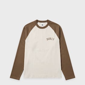 Wood Wood Diego LS Tee beige