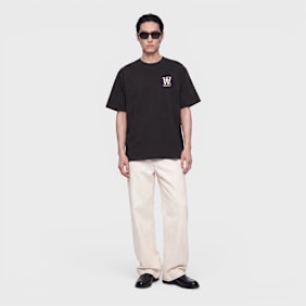 Wood Wood Liam Map Tee black Undefined Color