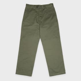 Wood Wood Maison Trousers grün