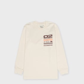 solebox Racing Longsleeve Typo Beige