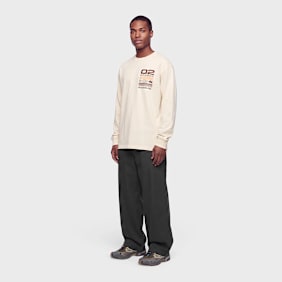 solebox Racing Longsleeve Typo Beige