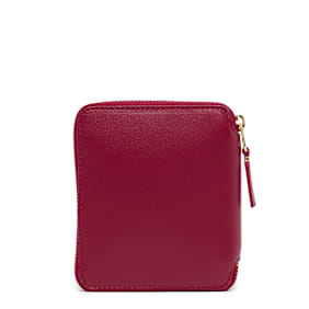 Comme des Garcons Wallet Classic Leather Line rood