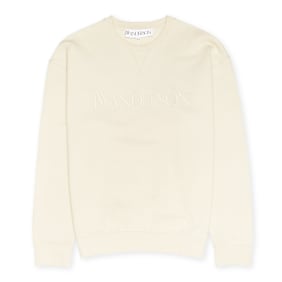 J. W. Anderson&nbsp; Logo Embroidery Sweatshirt beige