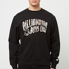 Billionaire Boys Club&nbsp; Camo Arch Logo Crewneck noir