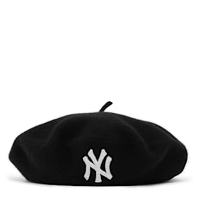 New Era Wool Beret New York Yankees Schwarz