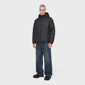Acne Studios Hooded Downjacket black