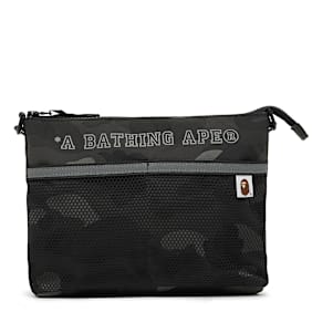 A Bathing Ape&nbsp; Color Camo Sacoche noir