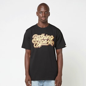 A Bathing Ape Bathing Ape Script Logo Tee zwart