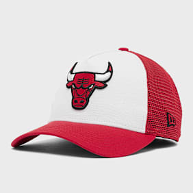 New Era NBA Side Patch Trucker Chicago Bulls rood