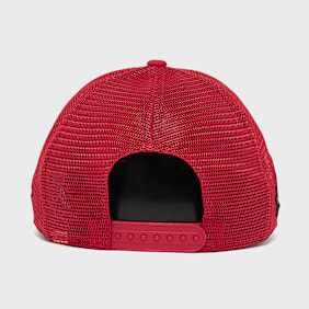 New Era NBA Side Patch Trucker Chicago Bulls rood