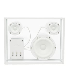 Transparent Speaker white