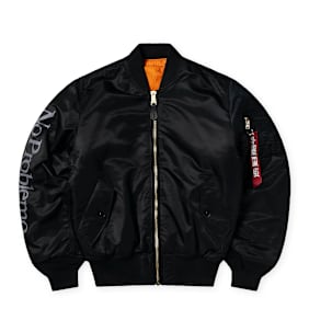 No Problemo x Alpha Industries No War MA-1 Jacket noir
