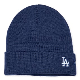 New Era Mini Logo Cuff Beanie Los Angeles Dodgers blauw