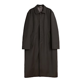 Our Legacy Cloak Carcoat Membrane Wool brun