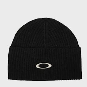 Oakley Ellipse Ribbed Beanie schwarz