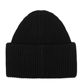 Acne Studios Face Beanie Schwarz
