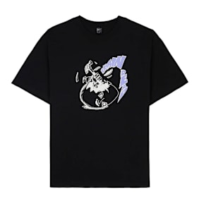 Brain Dead Crack An Egg T-Shirt schwarz