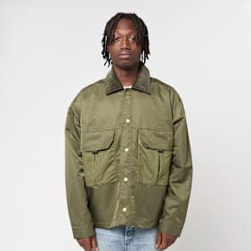Brain Dead Cropped Chore Jacket grün