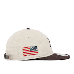 New Era Americana Herringbone 9Fifty Retro Crown San Diego Padres brown