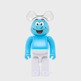 Medicom&nbsp; Bearbrick Smurf 400% multicolore